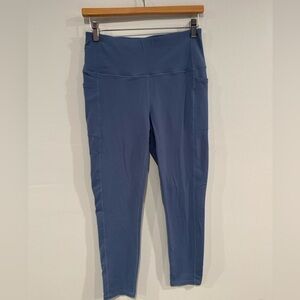 Skechers Los Angeles Blue High-Waist Pocket Leggings Women’s Size M